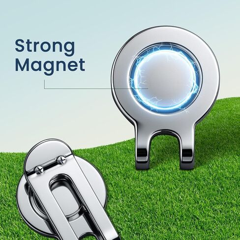 Golf Ball Markers with Hat Clips Value Sets for Men Women Golfer, Removable Attaches Easily to Golf Cap Premium Gifts in Kuwait