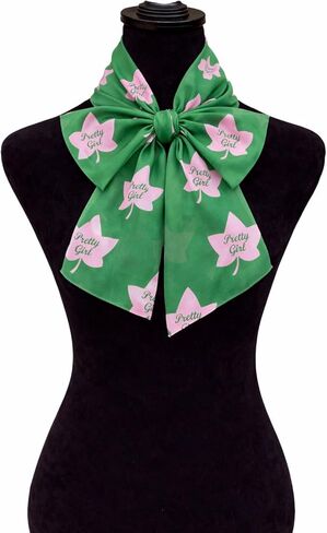 Sorority Scarf for Gift Made of Lightweight Chiffon Material 48in x 8in (Delta - 3 Scarves) in Kuwait