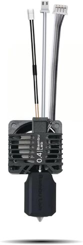 مجموعة Bambuu Lab X1 Hotend الكاملة - فوهة فولاذية صلبة مجمعة بالكامل مع سخان سيراميك، فوهة 0.4 مم، مروحة تبريد وكتلة تسخين | بديل Bambu X1 Carbon Hotend للطباعة ثلاثية الأبعاد in Saudi Arabia