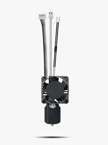 مجموعة Bambuu Lab X1 Hotend الكاملة - فوهة فولاذية صلبة مجمعة بالكامل مع سخان سيراميك، فوهة 0.4 مم، مروحة تبريد وكتلة تسخين | بديل Bambu X1 Carbon Hotend للطباعة ثلاثية الأبعاد in Saudi Arabia