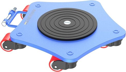 Heavy-Duty Machine Skates 8800 lbs Capacity - 5X 360° Swivel Rollers for Industrial Machinery Mover in Kuwait