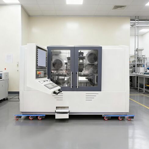 Heavy-Duty Machine Skates 8800 lbs Capacity - 5X 360° Swivel Rollers for Industrial Machinery Mover in Kuwait