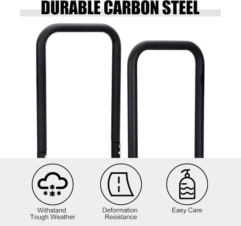 Heavy Duty Dolly Converter, 13" Width 38" Height Steel Dolly Equipment Set of 2 with 250lbs Capacity to Upgrade Your Handling Efficiency, Black in Kuwait