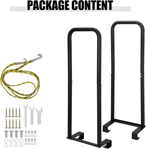 Heavy Duty Dolly Converter, 13" Width 38" Height Steel Dolly Equipment Set of 2 with 250lbs Capacity to Upgrade Your Handling Efficiency, Black in Kuwait