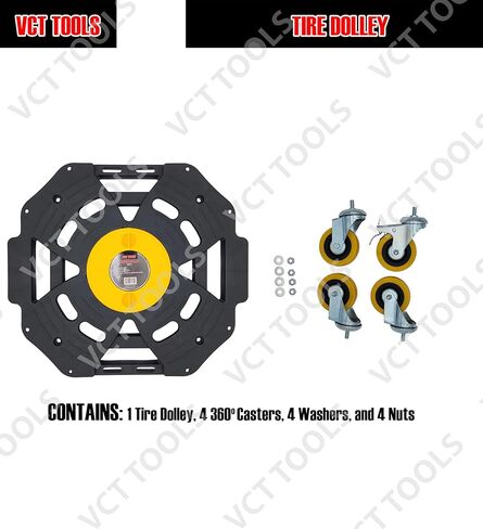 VCT Heavy Duty Tire Storage Dolly, 300 lb. Capacity in Saudi Arabia