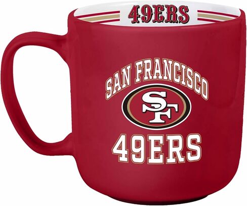 San Francisco 49ers 15oz Stripe Mug in Saudi Arabia