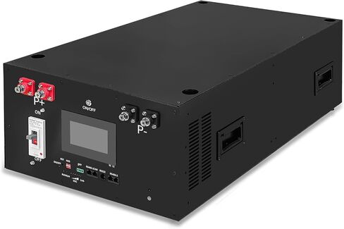 صندوق بطارية LiFePO4 DIY 48V 280Ah 15kwh 51.2V 314Ah 330Ah علبة معدنية من الحديد الليثيوم، مع 200A JK Bluetooth BMS وغيرها من الملحقات، للمركبات الترفيهية، خارج الشبكة، الطاقة الاحتياطية، عربة الجولف، التخزين المنزلي، البحرية in Kuwait