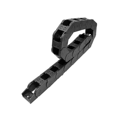 Cable Drag Chains 1pc 1 Meter 25x25mm 40" Plastic Drag Chain Cable Wire Towline(R100) in Saudi Arabia