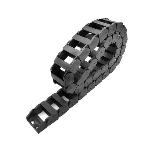 Cable Drag Chains 1pc 18x37mm 1 Meter Drag Chain for CNC Router Machine Tools Transmission Parts(R48) in Saudi Arabia