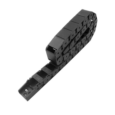 Cable Drag Chains 1pc 18x25mm 1 Meter 40" Plastic Drag Chain for CNC Router Machine Tools Transmission Parts(R38) in Saudi Arabia