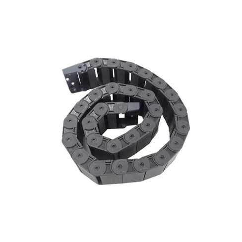 Cable Drag Chains 1pc 18x50mm 1 Meter Drag Chain for CNC Router Machine Tools Semi-Enclosed Inside Opening(R75) in Saudi Arabia