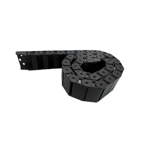 Cable Drag Chains 1pc 18x50mm 1 Meter Drag Chain for CNC Router Machine Tools Semi-Enclosed Inside Opening(R75) in Saudi Arabia