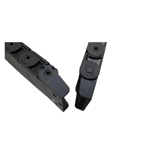 Cable Drag Chains 1pc 18x50mm 1 Meter Drag Chain for CNC Router Machine Tools Semi-Enclosed Inside Opening(R75) in Saudi Arabia