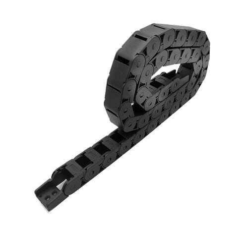 Cable Drag Chains 1pc 1 Meter 15 Series Drag Chain for CNC Tools Semi-Enclosed Type Interior Opening(R48,15x30 mm) in Saudi Arabia