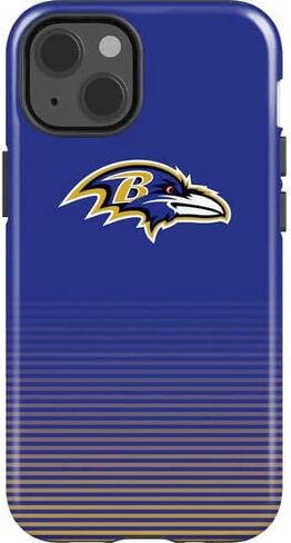حافظة هاتف Skinit Impact متوافقة مع iPhone 14 - تصميم مرخص رسميًا من NFL Baltimore Ravens Breakaway in Saudi Arabia