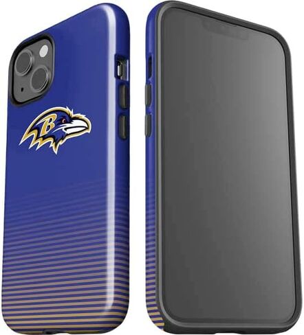 حافظة هاتف Skinit Impact متوافقة مع iPhone 14 - تصميم مرخص رسميًا من NFL Baltimore Ravens Breakaway in Saudi Arabia