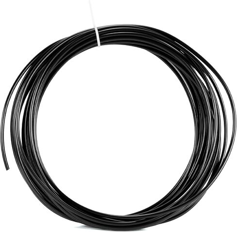 أنبوب هوائي من البولي يوريثين الأسود مقاس 8 مم × 5 مم، خط خرطوم أنبوب الهواء لتركيب ضاغط الهواء أو نقل السوائل (39.4 قدمًا 12 مترًا) in Kuwait