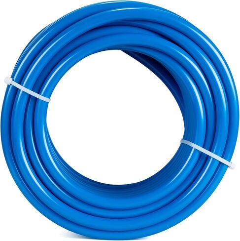 8mm x 5mm Black PU Polyurethane Pneumatic Tubing Pipe, Air Tube Hose Line for Air Compressor Fitting or Fluid Transfer (39.4ft 12 Meter) in Saudi Arabia
