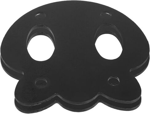 Longboard Anti Sinking Gaskets Skateboard Hardware Kit Deck Protector 2Pcs Aluminum Alloy for Stable Riding and Deck Edge Protection in Saudi Arabia