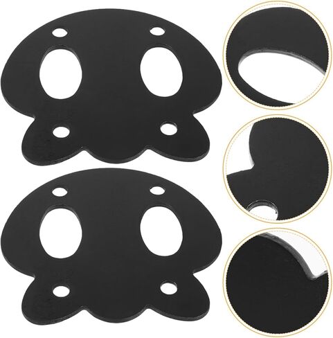 Longboard Anti Sinking Gaskets Skateboard Hardware Kit Deck Protector 2Pcs Aluminum Alloy for Stable Riding and Deck Edge Protection in Saudi Arabia