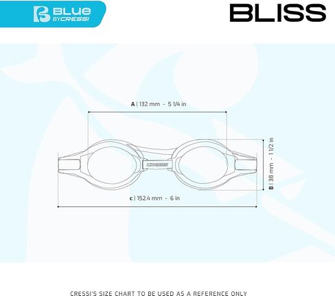 CRESSI Bliss Swim Goggles, Triple Pack Assorted Colors in Saudi Arabia