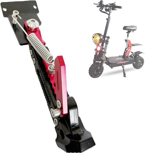 55mm Electric Scooter Kickstand - Universal Parking Bracket for 10/11/13 Inch Scooters Side Bracket (LAOTIE TI30/INXING/BOYUEDA/Yume/TIFGALOP) - High-Strength Aluminum, No Drilling Required in Saudi Arabia