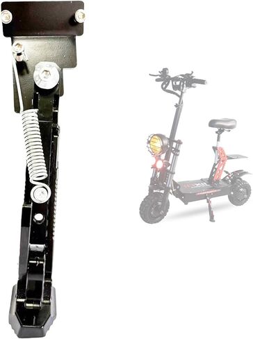 55mm Electric Scooter Kickstand - Universal Parking Bracket for 10/11/13 Inch Scooters Side Bracket (LAOTIE TI30/INXING/BOYUEDA/Yume/TIFGALOP) - High-Strength Aluminum, No Drilling Required in Saudi Arabia