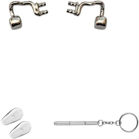 Metal Glasses Nose Pads Arm Replacement Eyeglasses Bridge Repair Kits in Kuwait