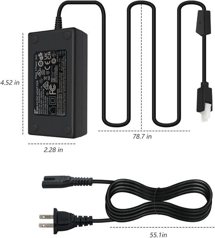 29V Standing Desk Power Supply Cord Compatible with Claiks P1.01.001 P101001 40" 48" 55" 63" Inches Electric Standing Desk Replacement YH-K290018-C Adjustable Height Stand up Power Adapter Charger in Kuwait