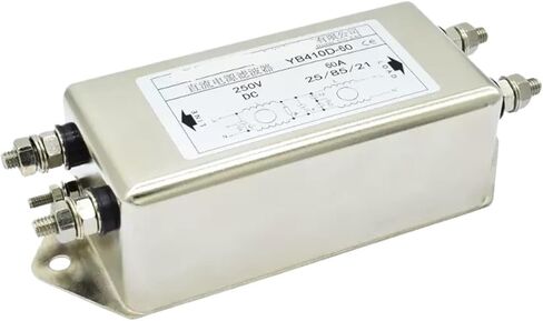12V 24V 36V 220VDC Double Section DC Power Filter YB410D-1A 3A 5A 6A 10A(YB410D-3A) in Saudi Arabia