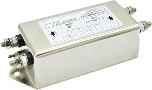 12V 24V 36V 220VDC Double Section DC Power Filter YB410D-1A 3A 5A 6A 10A(YB410D-3A) in Saudi Arabia