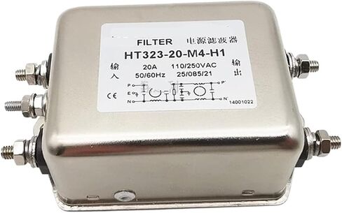 Filter HT323-6-L8-H1 6A 10A 16A 20A 30A Series Power Filter(HT323-16 -L8- H1 16A) in Saudi Arabia