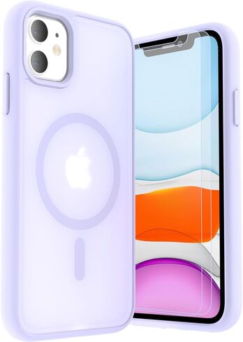 حافظة مغناطيسية مضادة للصدمات لهاتف آيفون 17 شفافة، غطاء واقٍ مضاد للأصفر مع واقي شاشة لهاتف آيفون 17 - شفاف in Kuwait