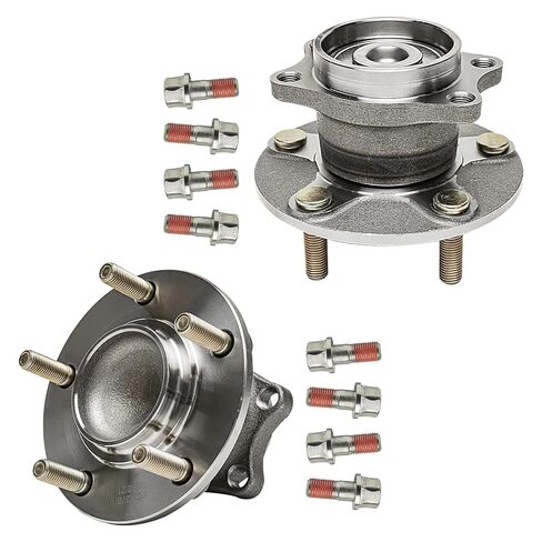 Detroit Axle-FWD Front Wheel Bearings للفترة 2010-2019 Nissan Versa Note ، 2015-2017 Micra ، لعام 2012-2018 500 ، 2011 2013 2013 2014 2015 2017 2017 GELLE BELINGS ANDRINGS in Kuwait