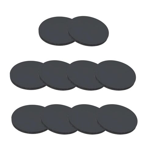 PATIKIL Rubber Solid Discs Washers, 10 Pcs 35mm OD x 2mm Thick Rubber Round Gasket Pad Bushings Spacer Washer for DIY Gasket Craft, Black in Saudi Arabia