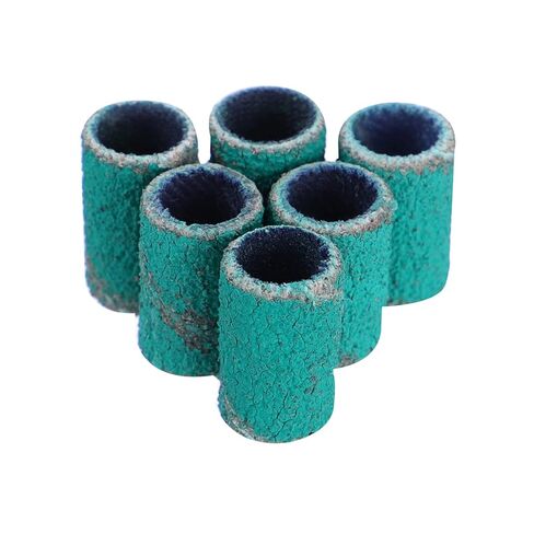 Housoutil 100pcs Nail Sanding Bands for Polishing Natural and Artificial Nails Fine Grit Grinding for Electric Drills Lightweight Polishing Tool for and in Saudi Arabia
