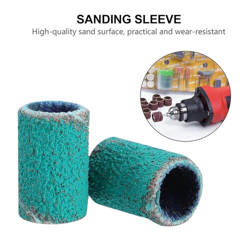 Housoutil 100pcs Nail Sanding Bands for Polishing Natural and Artificial Nails Fine Grit Grinding for Electric Drills Lightweight Polishing Tool for and in Saudi Arabia