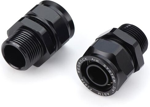 3/4 inch Tubing Fitting Set,3/4" Straight Fitting with 1/2" Male NPT and 3/4" Equal Elbow Fitting Set for 3/4" (25mm OD) Tubing System,4Pack in Kuwait