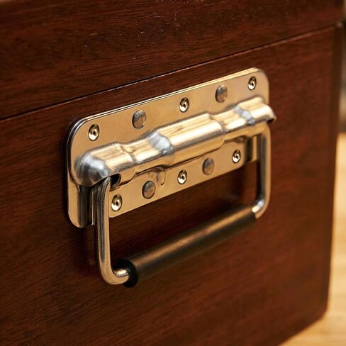 8 Pack 124mm Spring Loaded Case Handle, Folding Pull Handle, Surface Mount Chest Handles with Rubber Grip, Heavy Duty Chest Handle for Flight Case, Speaker, Cabinet, Silver in Saudi Arabia