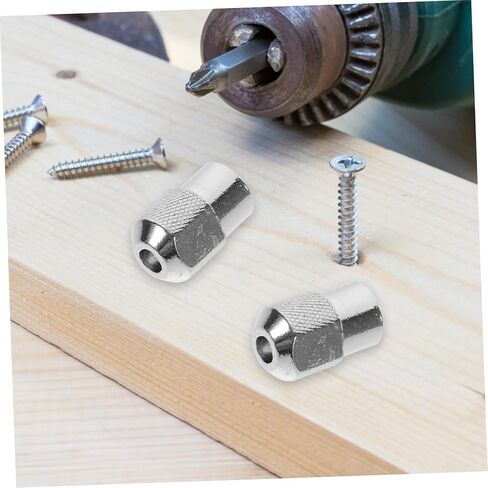 Holibanna 5pcs Electric Wrench Chuck Nuts Fastening Nuts for Electric Tools Portable and Screw Caps for Strong in Kuwait