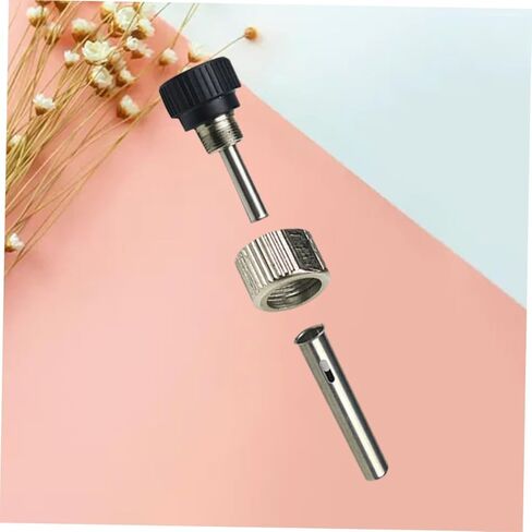 Zerodeko 3set Thermostat Soldering Station Accessories Stainless Steel Sleeve Nut for Electronic Welding Easy Installation Cleaning in Saudi Arabia