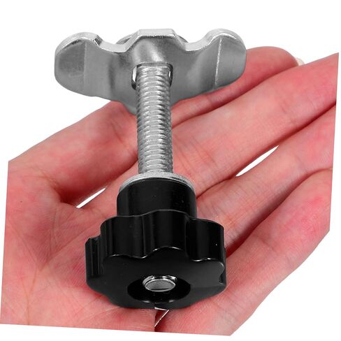 BESTOYARD 2pcs Threaded Metal Coupling Nut Star Knob Handle for Rv and Camping Equipment Easy to Install Clamping Screw Knob Accessories and in Saudi Arabia