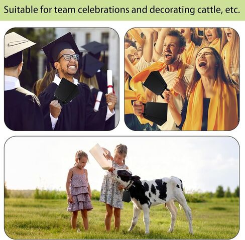 15 Pcs Metal Cowbells with Handle 4 Inch Black Cow Bells Noise Makers Hand Percussion Cowbells Loud Cheering Bells for Sporting Events Football Games Wedding Cheering Party School Celebrations (Black) in Kuwait