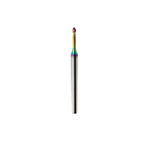 Ball End Mills Milling Machine HRC55 Extra Long Ball Nose End Mill 2 Flutes Woodworking Tools CNC(HRC55,R0.15x4x4x50mm) in Saudi Arabia