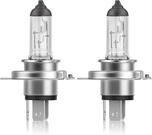 9012 HIR2 Halogen Headlight Bulbs 12V 55W 3000K High and Low Beam Yellow Bright Light Lamps Standard Car Fog Replacement Bulb, 2 Pcs in Kuwait