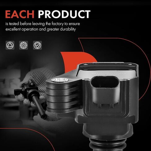 حزمة ملف إشعال المحرك الممتاز متوافقة مع جيب رانجلر 2018-2019، شيروكي 2019-2020 وألفا روميو جوليا 2017-2018، ستلفيو 2018، 2.0 لتر in Saudi Arabia