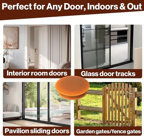 40Pcs Threshold Screw Covers Compatible with Therma-Tru, Adjustable Door Sill Cap Plugs, for Concealing Screw Holes, Plastic Threshold Plugs (for Door Sill Cap) in Kuwait