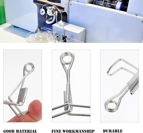 BESTYASH 10 Pcs Spring Hose Clamps Tubing Shut off Clips Water Flow Control Tube Clamps for Laboratory Flexible Rubber Tubes and Water Pipes in Kuwait