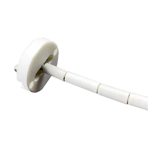 K Type Thermocouple Wire 2.0-3.2mm 1300℃ Ceramic Bead Temperature Sensor 1Pcs(Wire 2.0mm-500mm) in Saudi Arabia