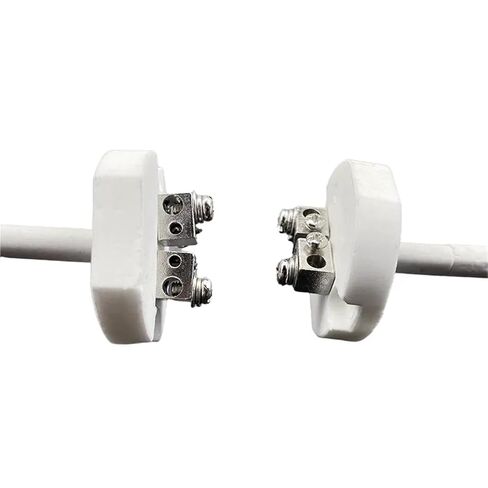 K Type Thermocouple Wire 2.0-3.2mm 1300℃ Ceramic Bead Temperature Sensor 1Pcs(Wire 2.0mm-500mm) in Saudi Arabia